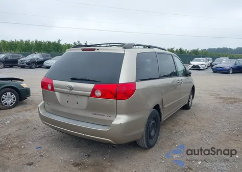 2008 Toyota Sienna Le z USA, uszkodzony, nr VIN 5TDZK23C38S159848